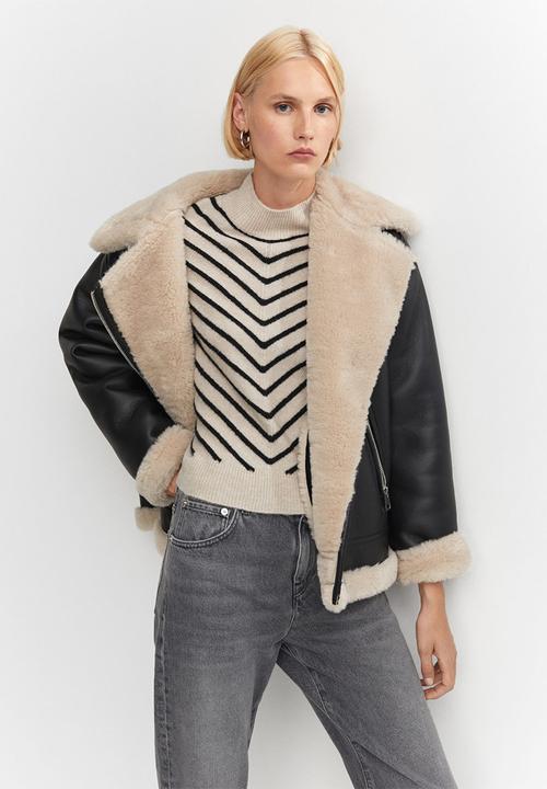 MANGO - Sweater Diego - Light Pastel Grey