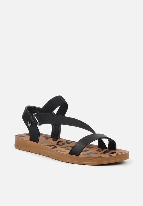 Butterfly Feet - Zina17 sandal - black