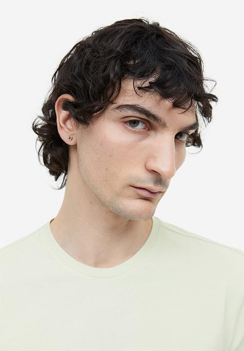H&M - Slim fit round-necked t-shirt - green