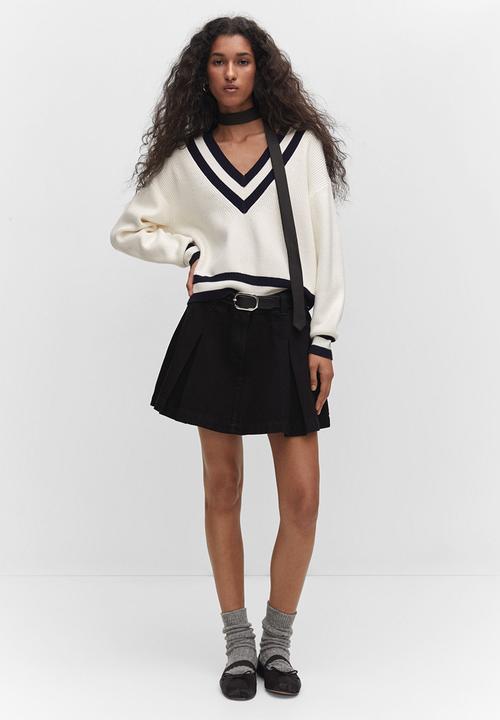 MANGO - Sweater League - Light Beige