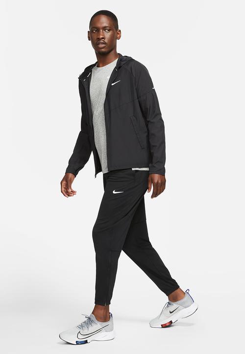 Nike - Miler repel running jacket - black/reflective silver