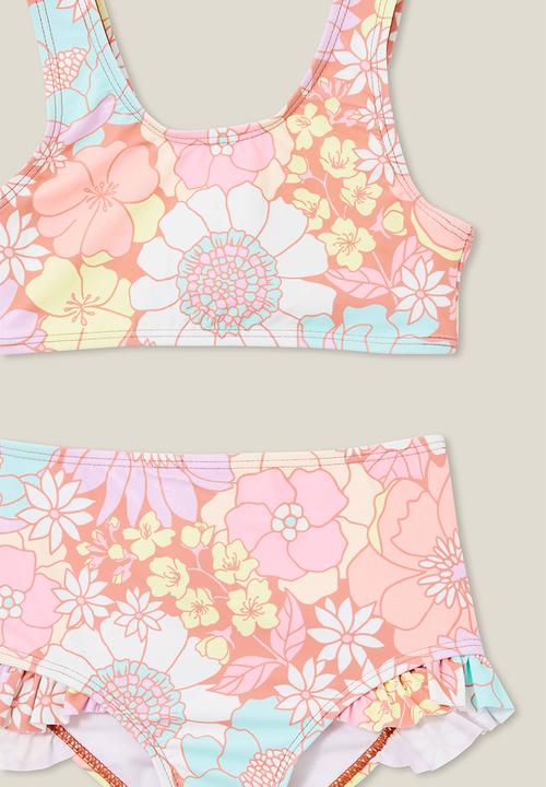 Cotton On - Lara bikini - clay pigeon/lottie floral