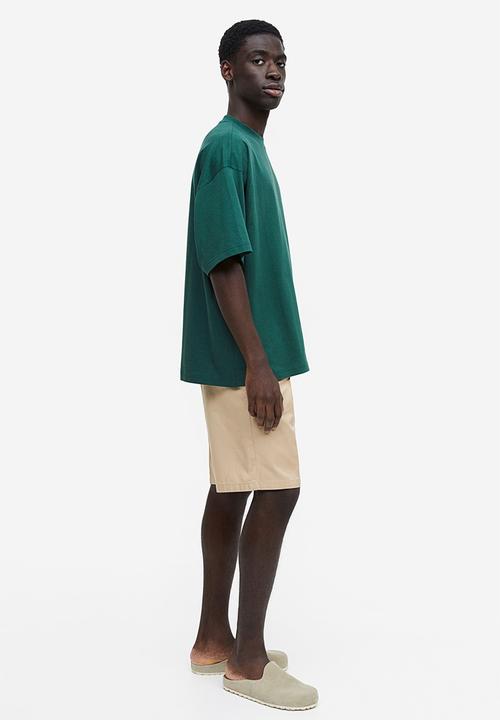 H&M - Oversized fit T-shirt - green