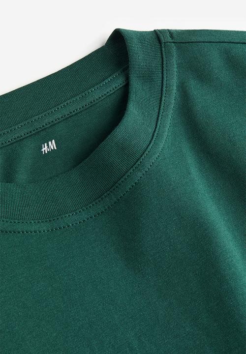 H&M - Oversized fit T-shirt - green