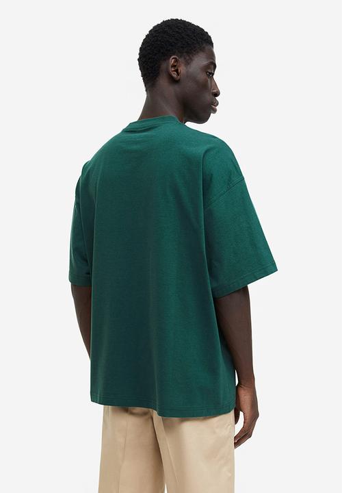 H&M - Oversized fit T-shirt - green