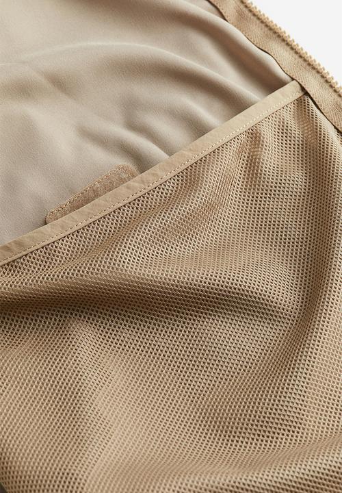 H&M - Loose fit nylon cargo gilet - beige