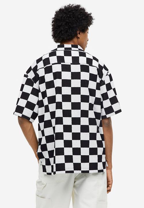 H&M - Relaxed fit terry shirt - black