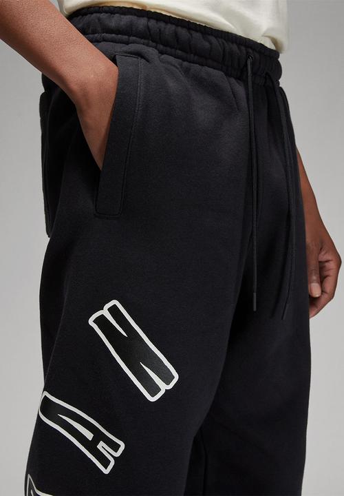 Nike - Jordan flt mvp hbr flc pant - black/sail