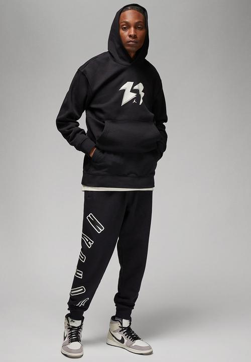 Nike - Jordan flt mvp hbr flc pant - black/sail