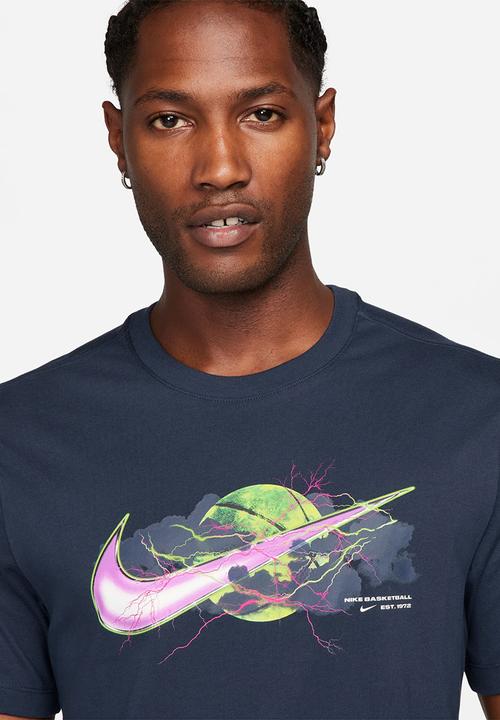 Nike - Nk tee jdi swoosh p2 - obsidian