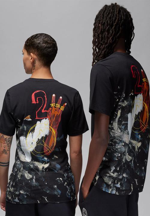 Nike - Jordan flt artst gfx crew tee - black