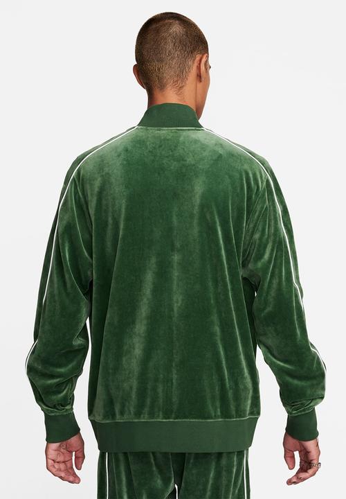 Nike - Club velour jacket - green 