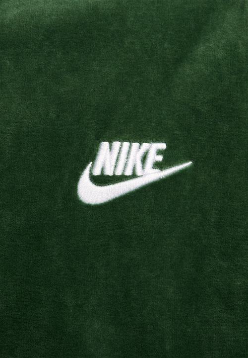 Nike - Club velour jacket - green 