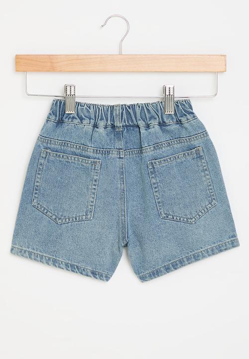Pop Candy - Denim short - stonewash