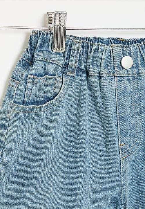 Pop Candy - Denim short - stonewash