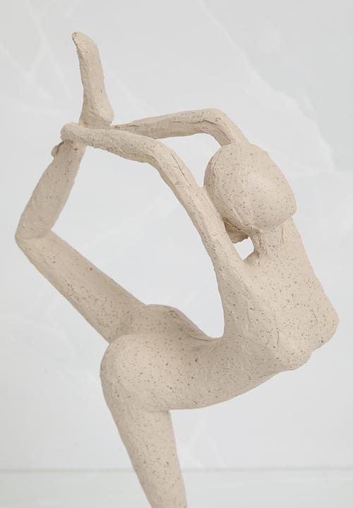 H&S - Yoga Lady Figure - Sand