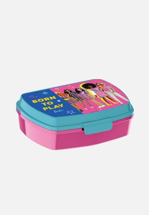 Disney - Barbie lunch box - blue & pink 