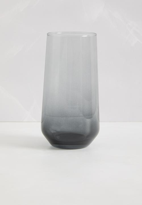Excellent Houseware - Tigua Stemless Wine Glass Set Of 4 - Onyx