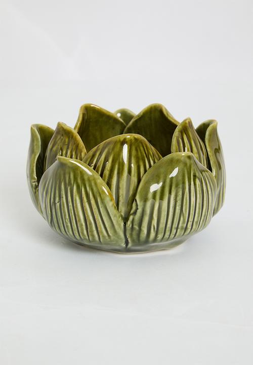 H&S - Arti Tealight Holder - light green
