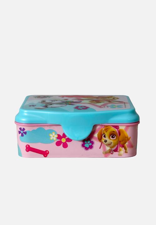 Paw patrol lunch box - pink & blue