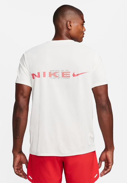 Nike - Dri-FIT UV SS running tee HKNE - white