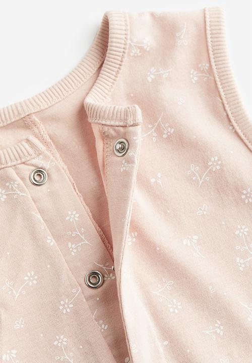 H&M - Cotton romper suit - pink