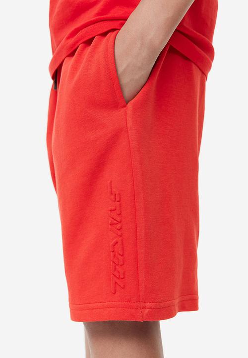 H&M - Printed sweatshorts - red