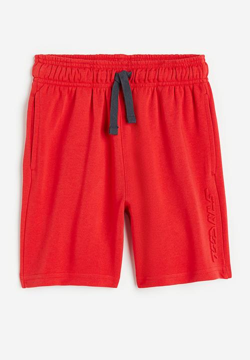 H&M - Printed sweatshorts - red