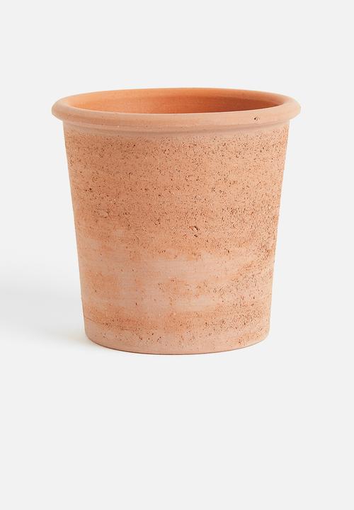 H&M - Terracotta plant pot - orange