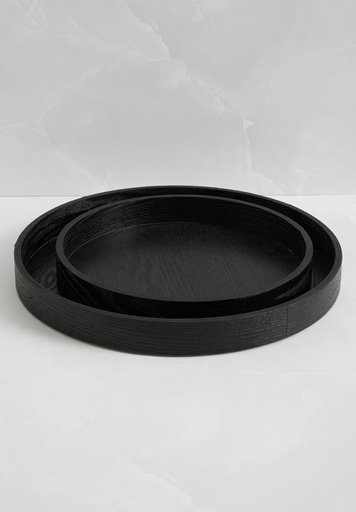 Nesting tray set - Black