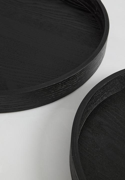 H&S - Nesting tray set - Black