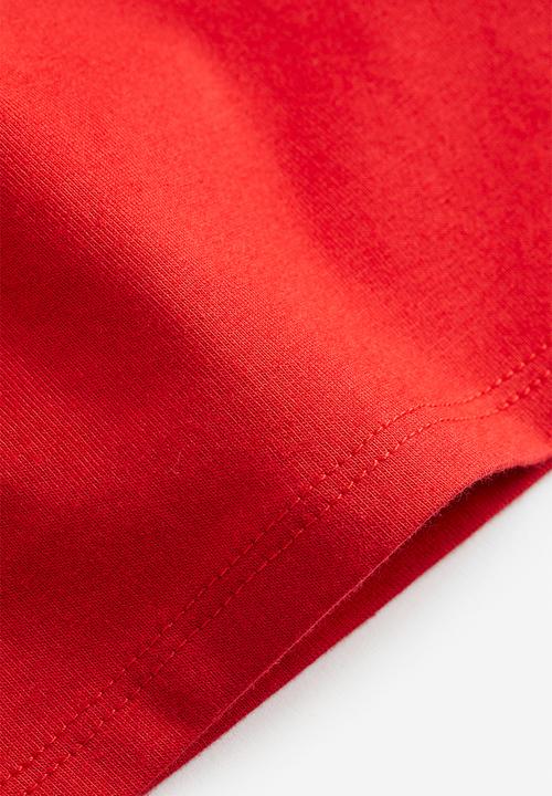H&M - Jersey bandeau top - red