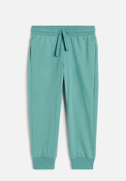 H&M - Jersey joggers - turquoise
