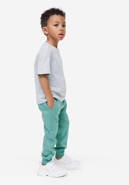 H&M - Jersey joggers - turquoise