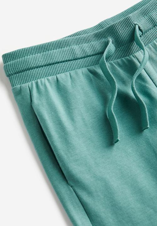 H&M - Jersey joggers - turquoise