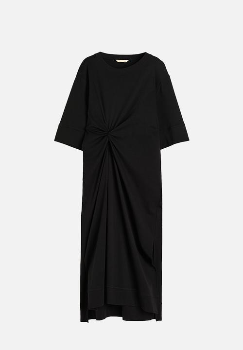 H&M - Oversized t-shirt dress - black