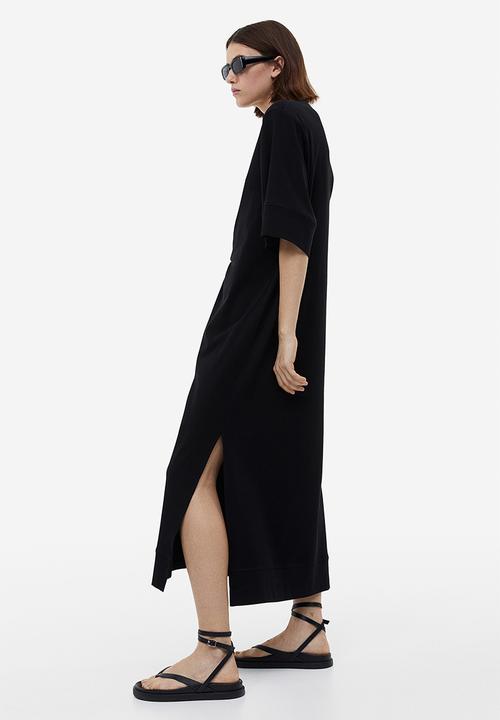 H&M - Oversized t-shirt dress - black