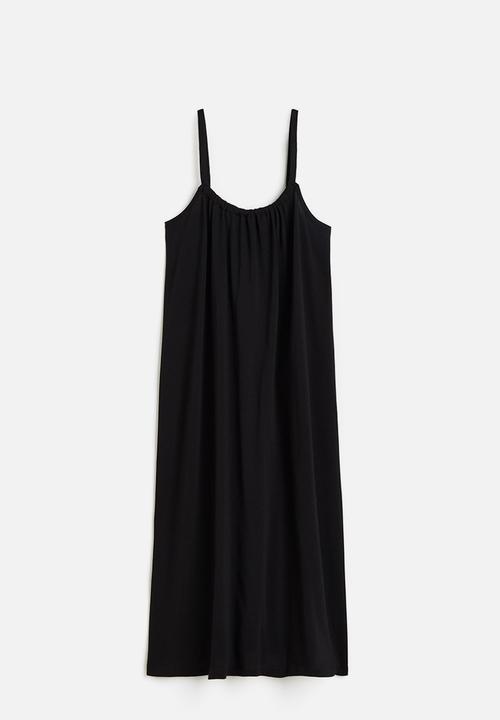 H&M - Oversized jersey dress - black