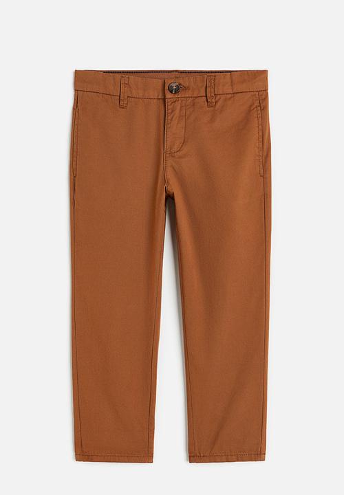 H&M - Twill chinos - brown