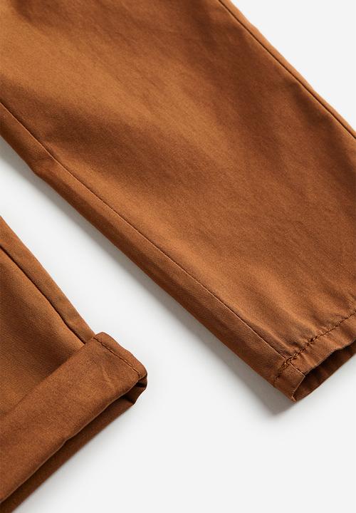 H&M - Twill chinos - brown