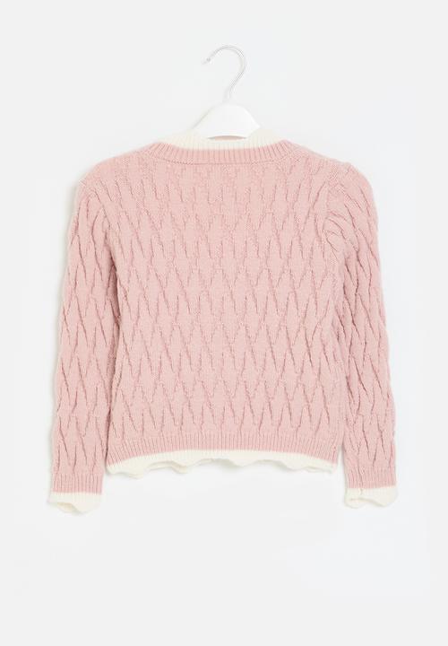 Pop Candy - Cardigan with pockets - pink