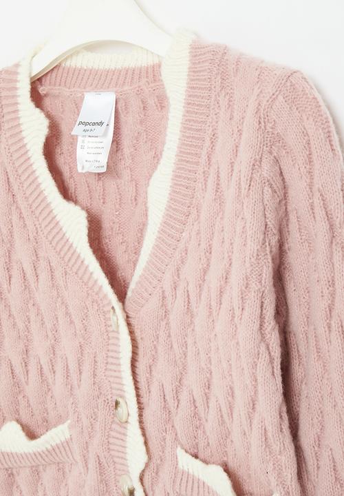 Pop Candy - Cardigan with pockets - pink