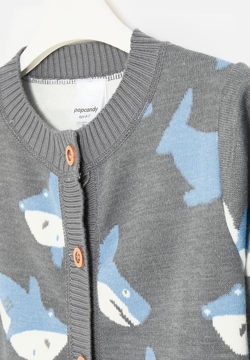 Pop Candy - Cardigan - grey