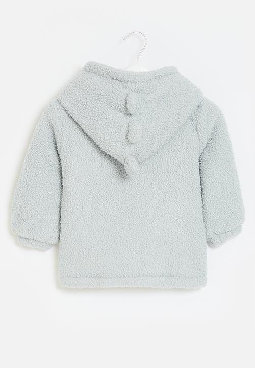 Pop Candy - Dino hooded jacket - grey