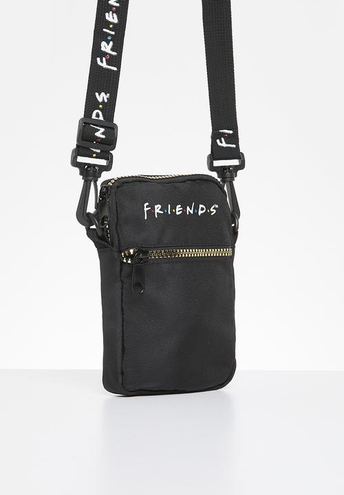 Pop Candy - Friends tape crossbody bag - black