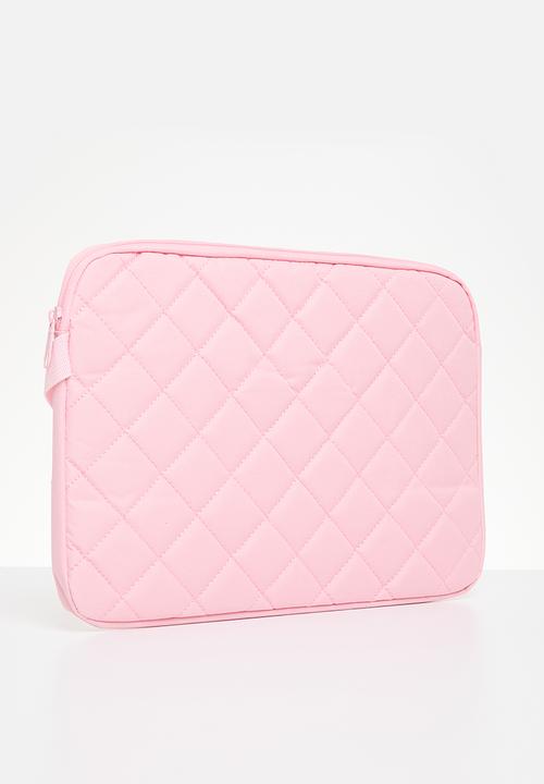 Pop Candy - Waffle effect laptop bag - pink