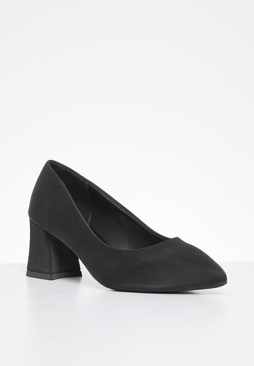 edit - Zandi block heel - black