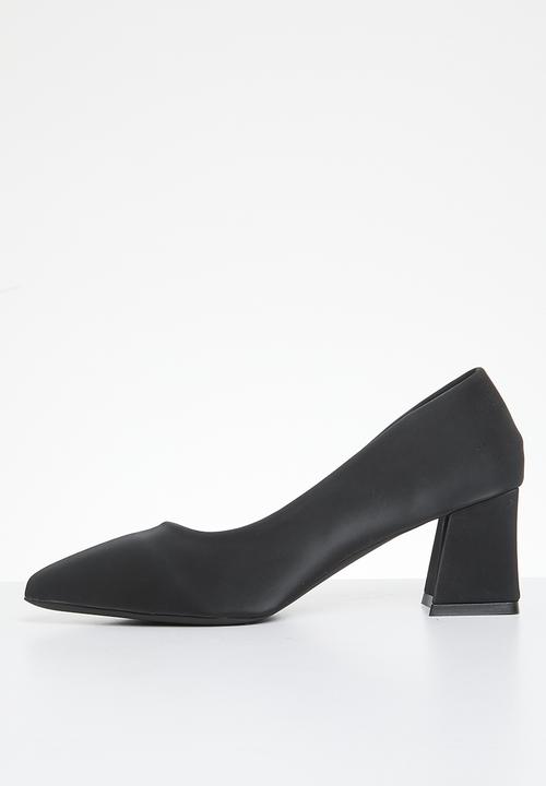 edit - Zandi block heel - black