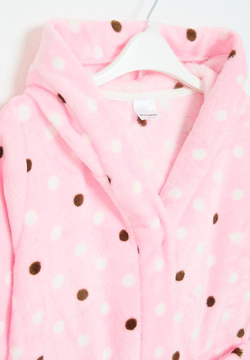 Pop Candy - Polka dot dressing gown - pink
