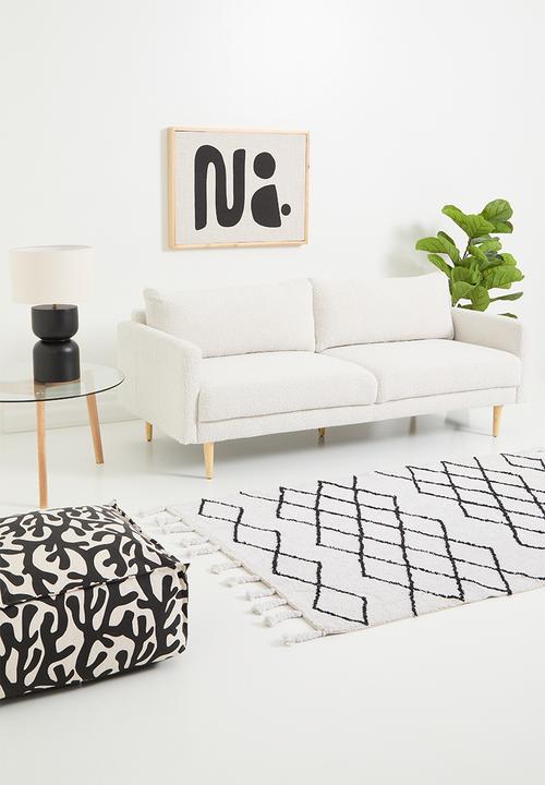 Sixth Floor - Hadley 3 seater - aurora cream